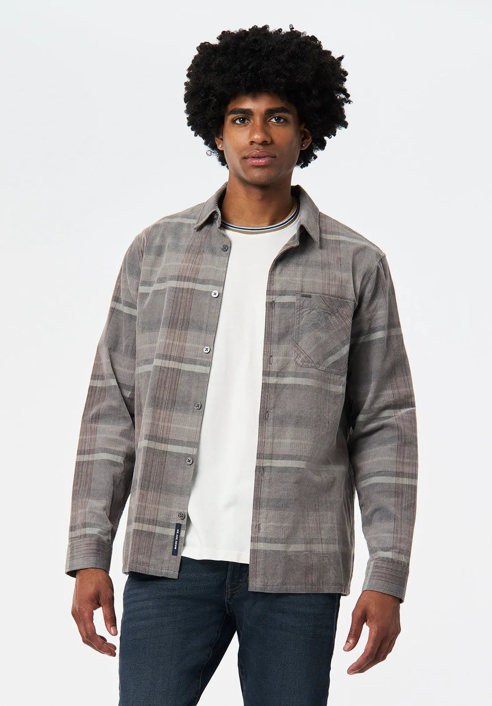 Gray Pinstripe