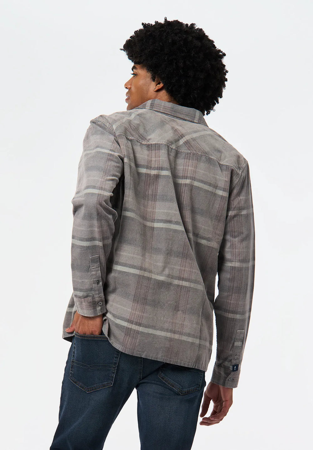Gray Pinstripe