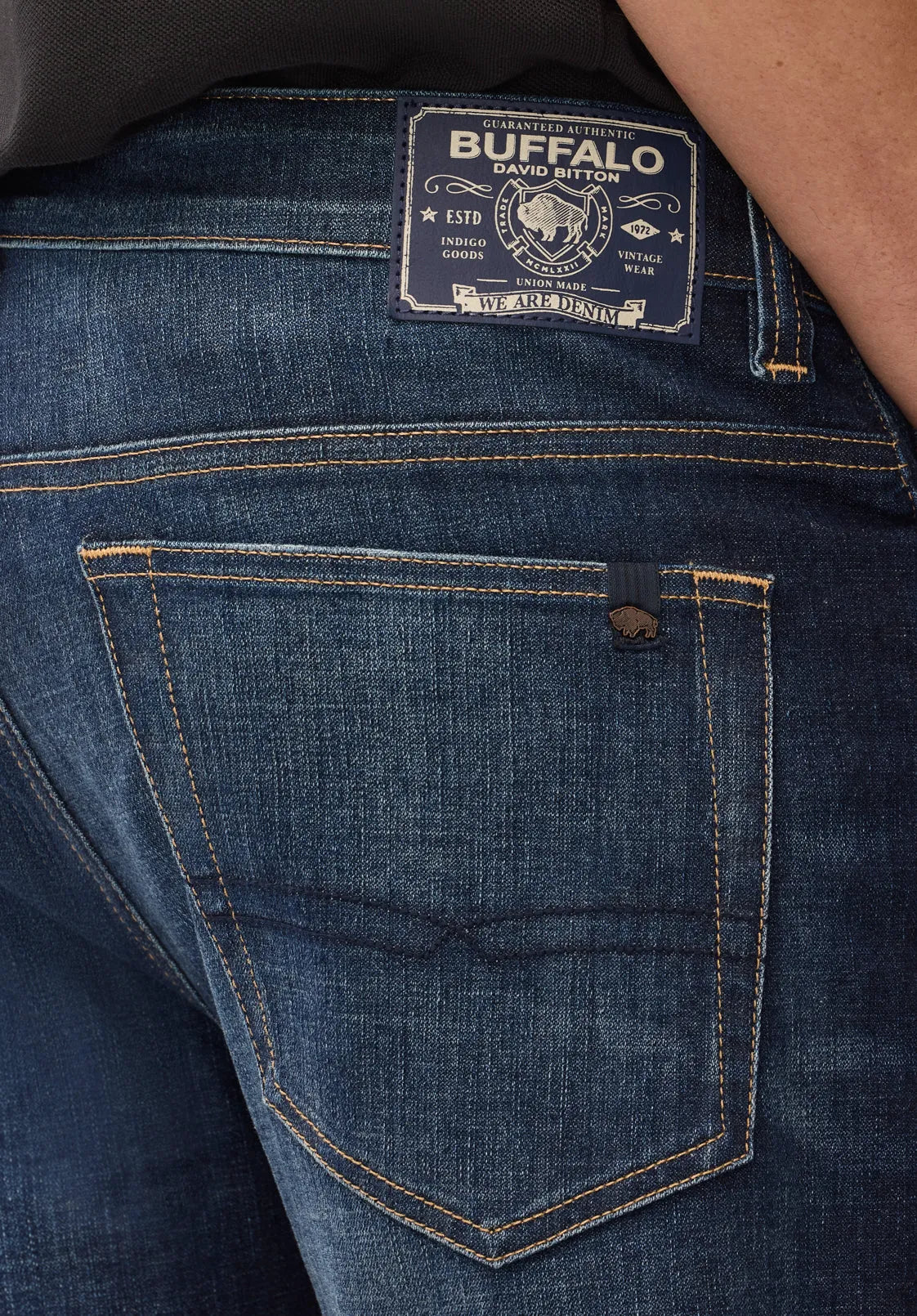 Indigo - Creased And Sanded